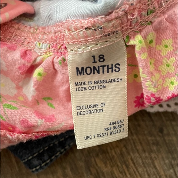 OshKosh Girls Overall Dress - Picture 3 of 4